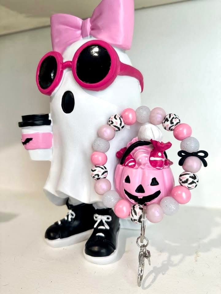 bats & bows print bead