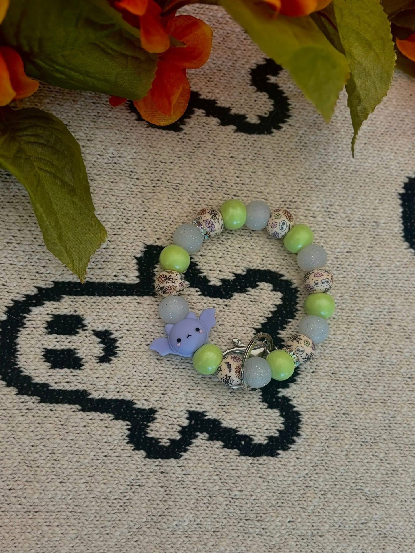 purple bat macaroon