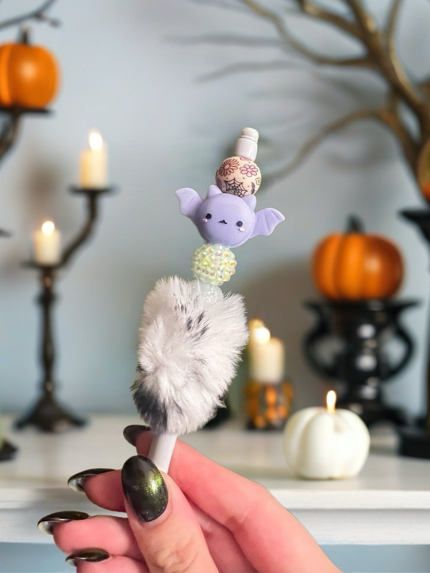purple bat macaroon