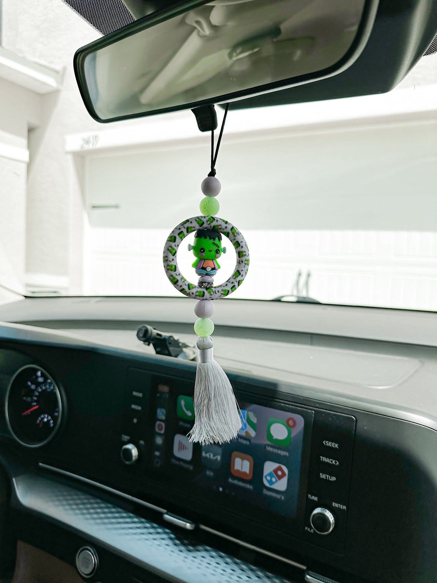 spooky season car charms