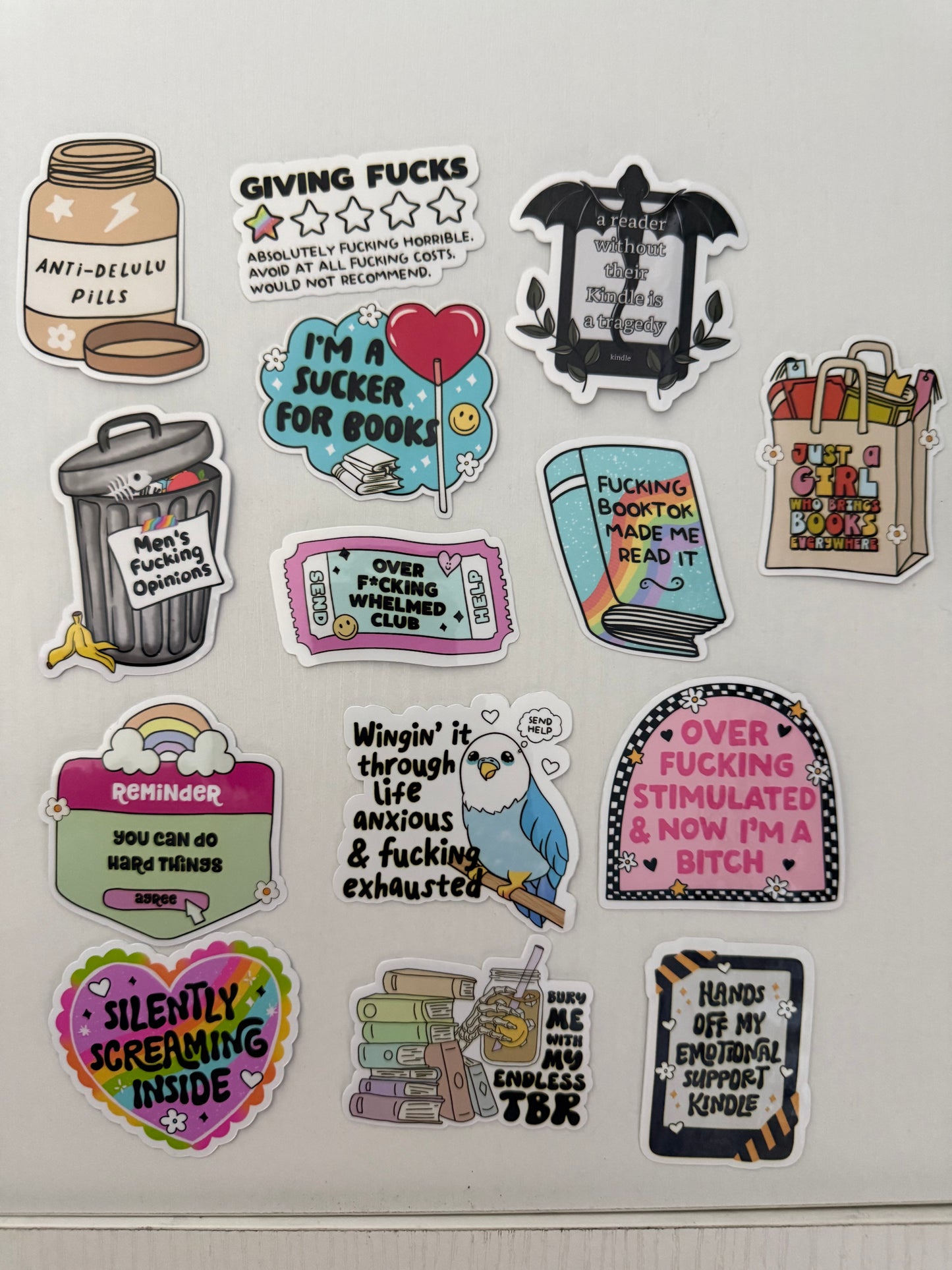 stickers - will not restock!