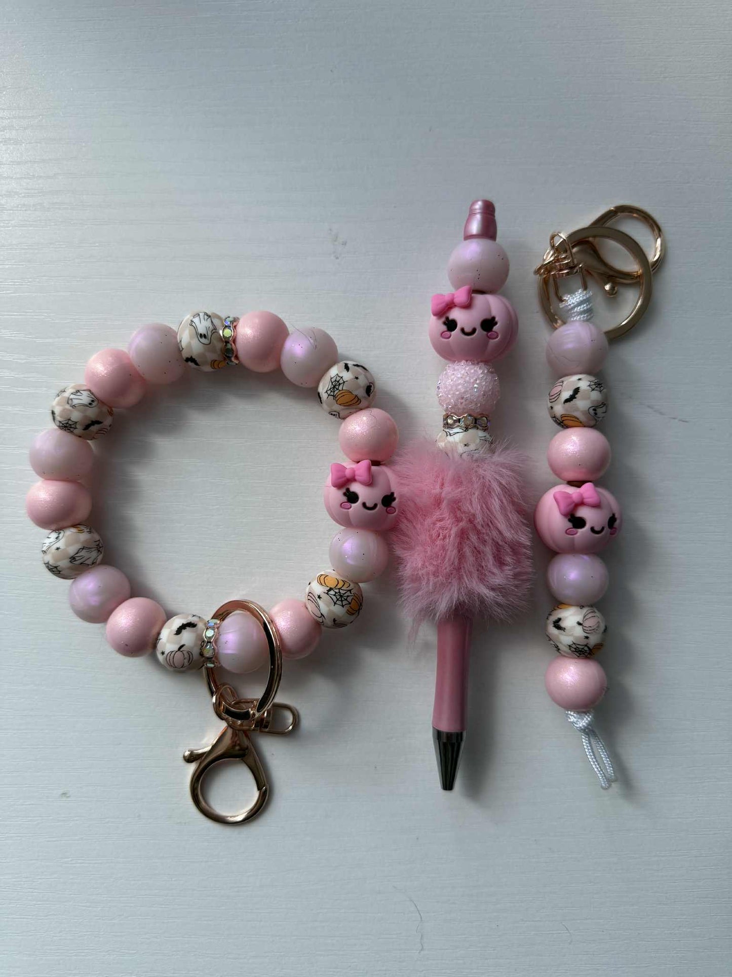 girly pink pumpkin