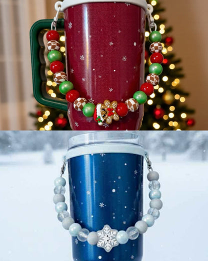 holiday tumbler straps