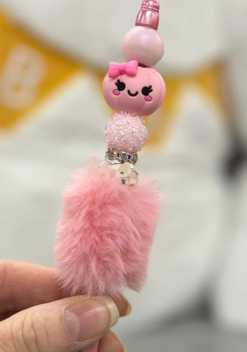 girly pink pumpkin