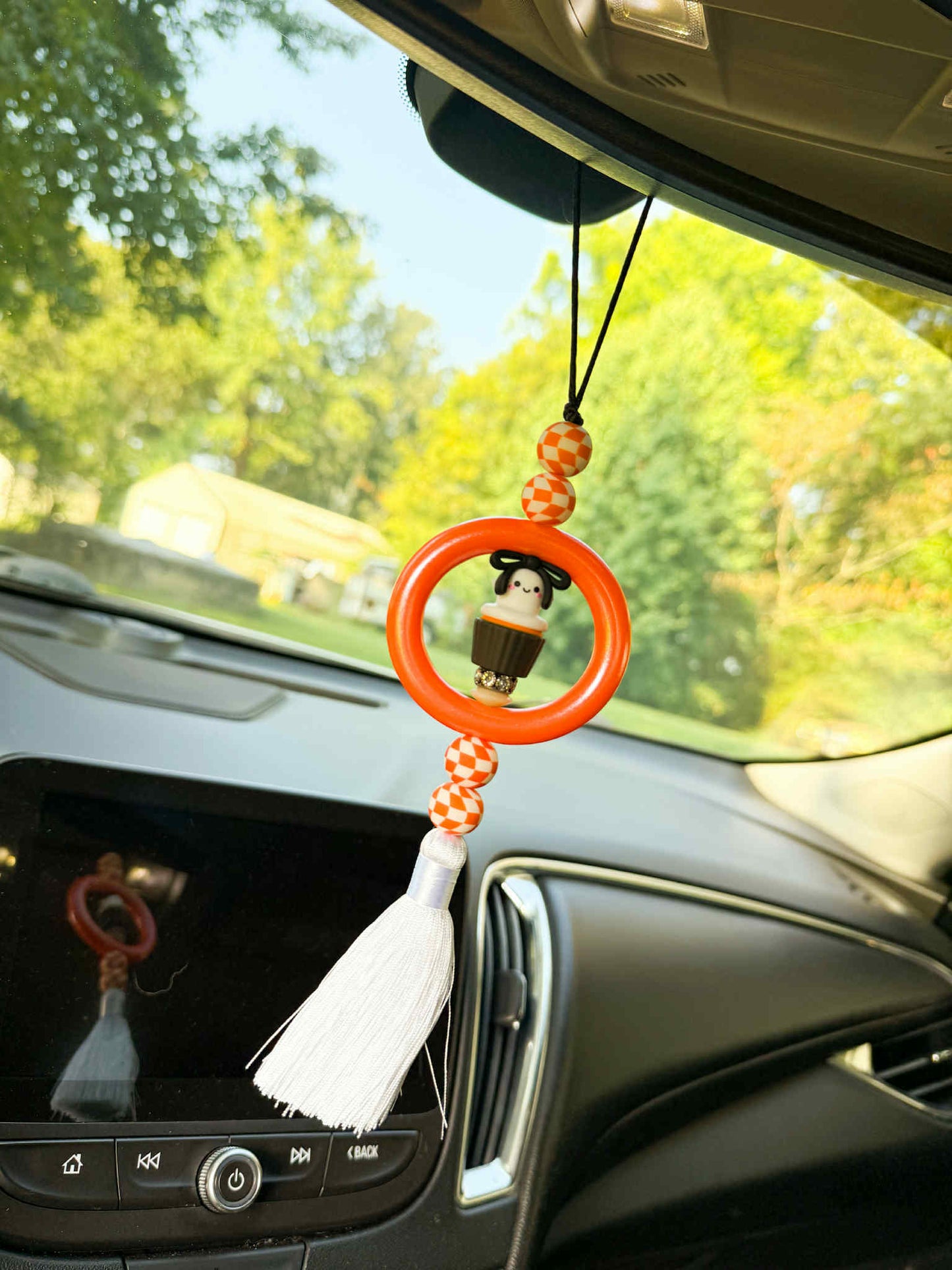 spooky season car charms
