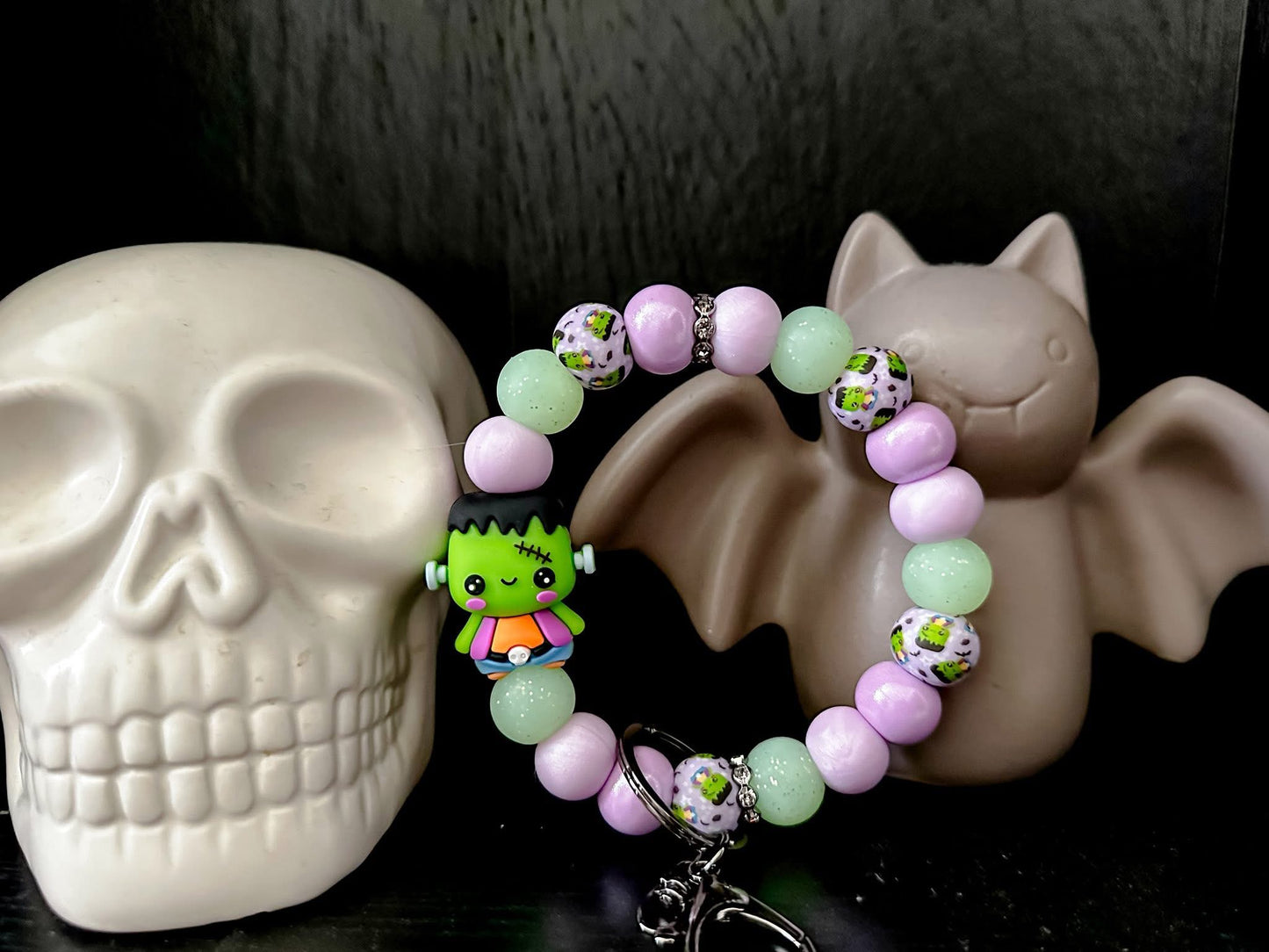 frankie frankenstein print bead