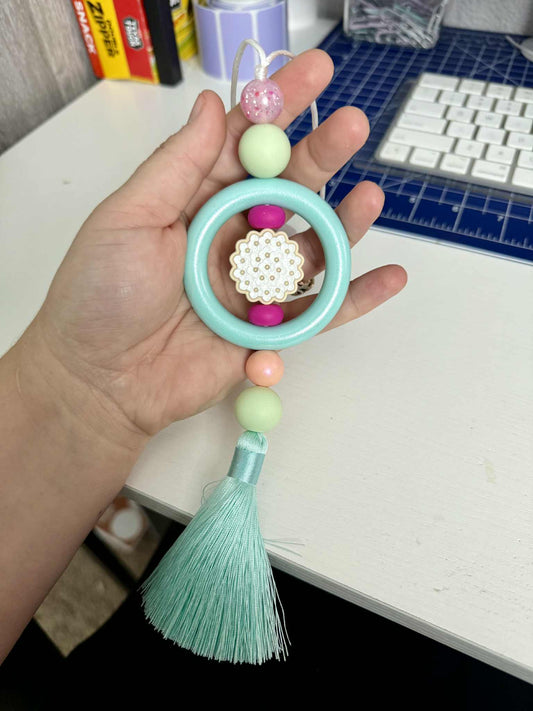 RTS corbin flower car charm