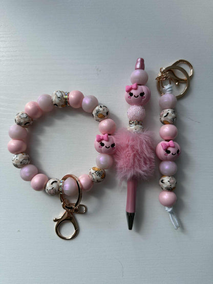girly pink pumpkin