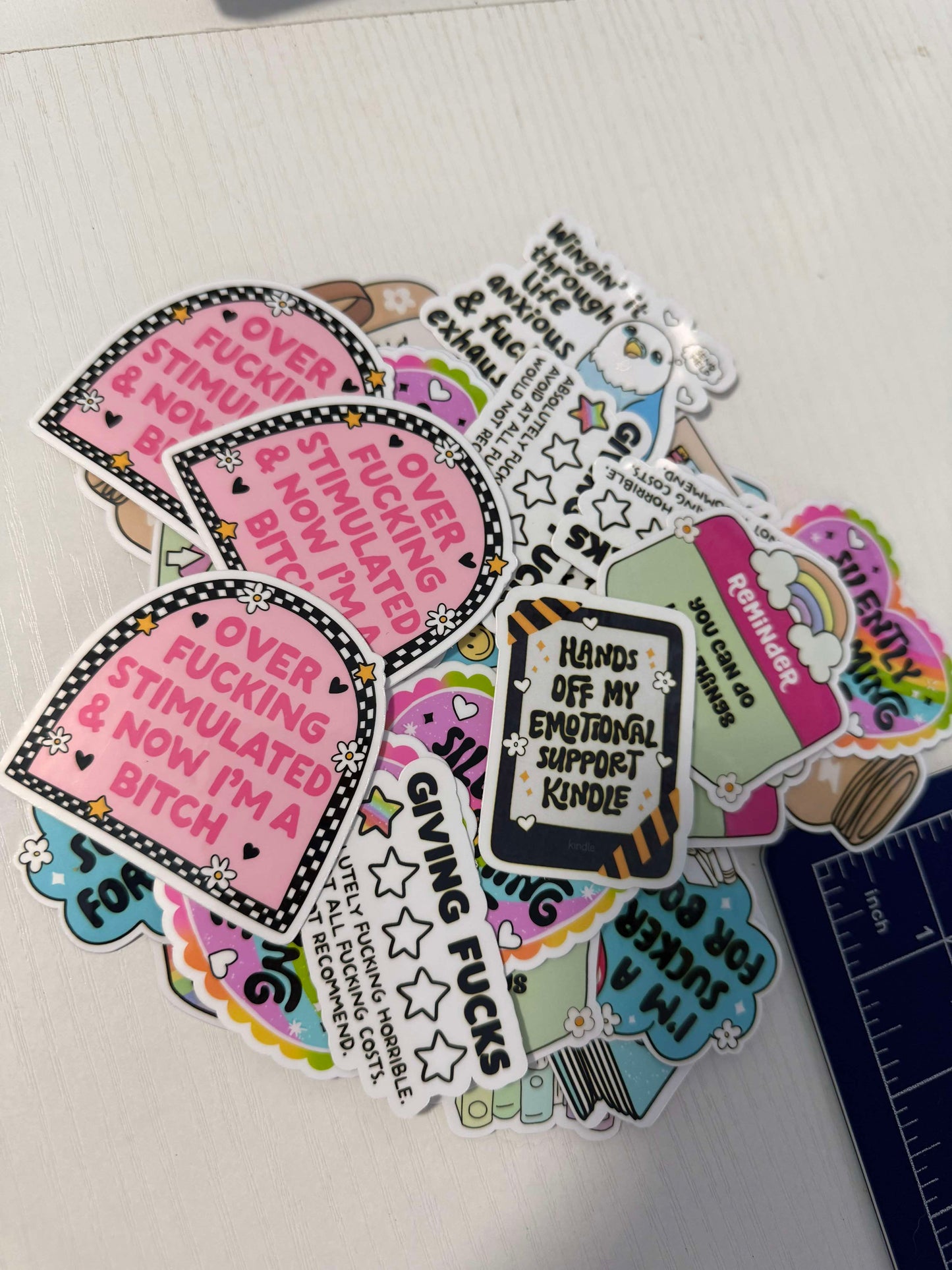 stickers - will not restock!