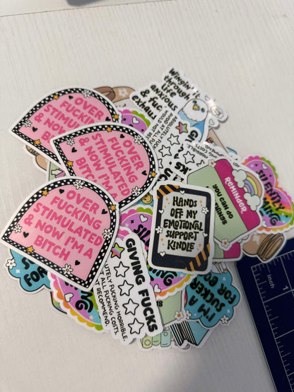 stickers - will not restock!